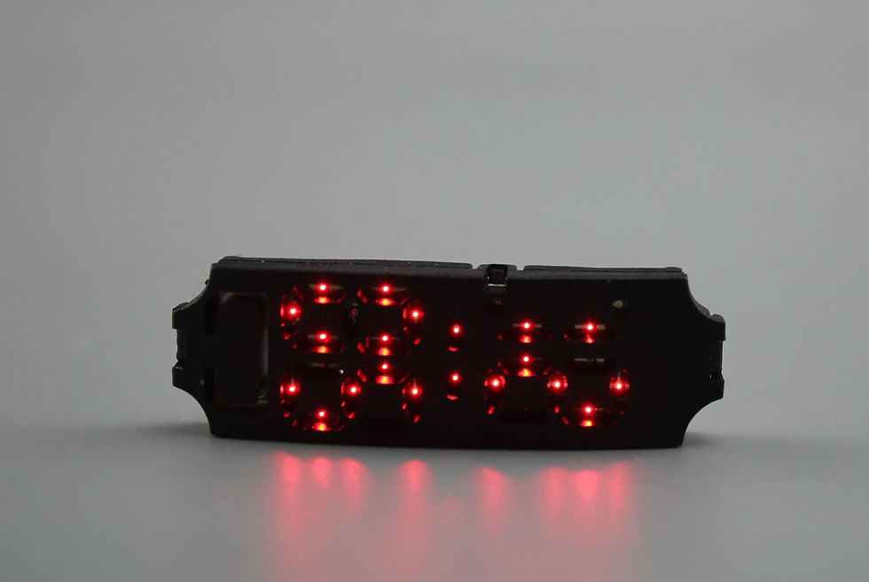 Miniatura: Novos Relógios LED Digital Candy Color Silicone Rubber Touch Screen Relógios Dig