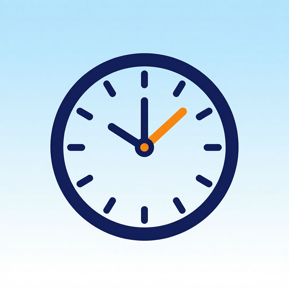 Clock icon representing rapid response repair.