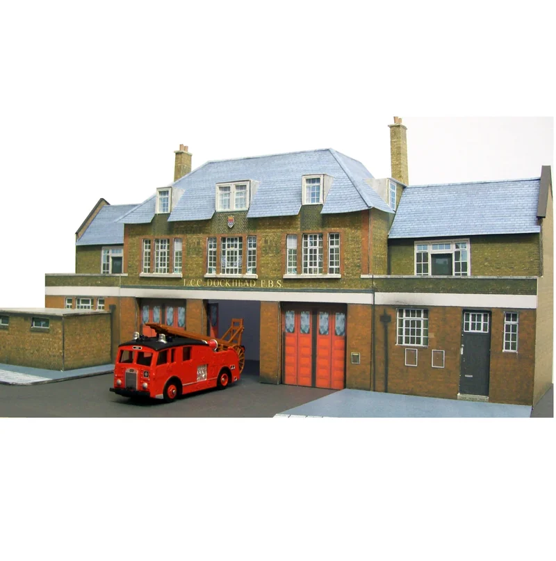 DOC Dockhead Fire Station 1/76 | Kingsway Models