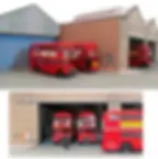 Thumbnail: WD Wandsworth LT central bus garage 1/76