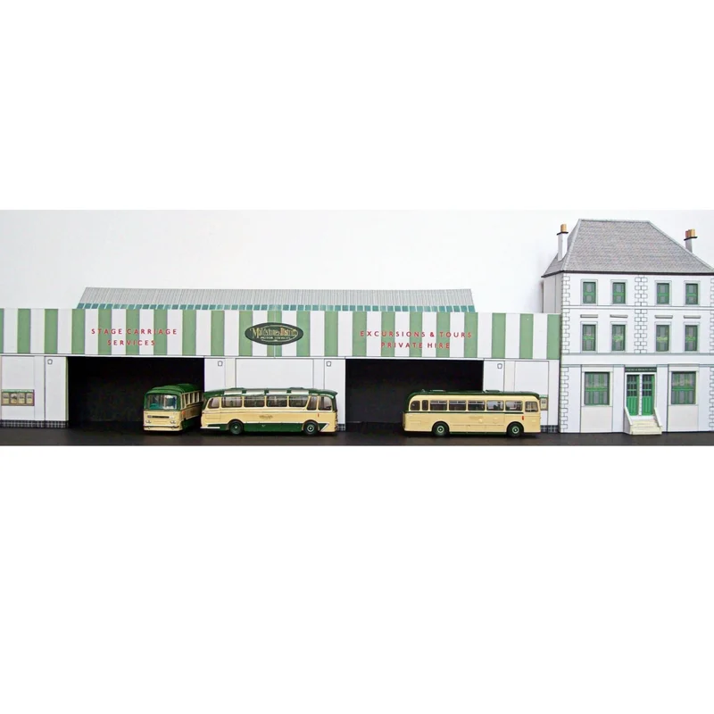 MDSJ Maidstone & District , Tunbridge Wells bus garage 1/76 Kingsway