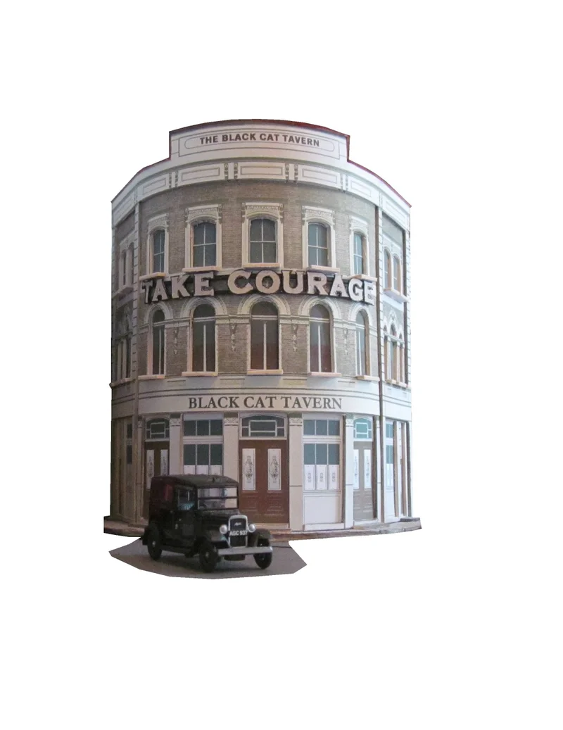 BCT Black Cat Tavern 1/76 Kingsway Models