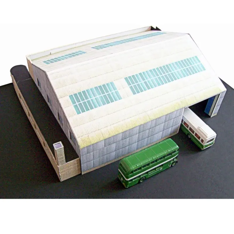 Thumbnail: UCH United Counties Huntingdon bus depot 1/76