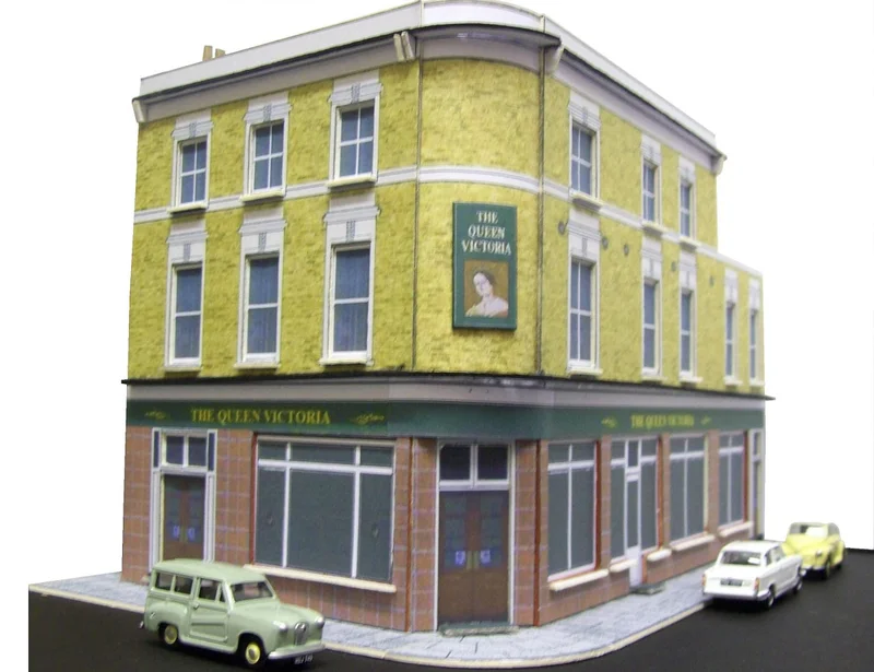 QV Queen Victoria Public House 1/76 Kingsway Models