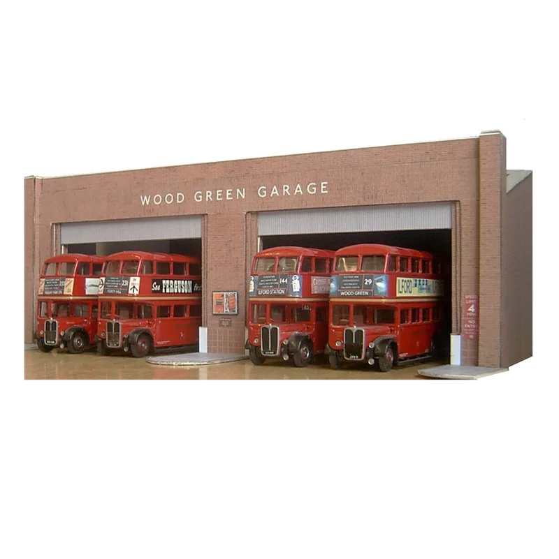 WN Wood Green LT Central Bus Garage 1 76 Kingsway Models