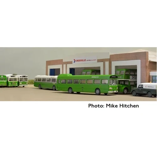 CFNT Crosville Flint bus garage 1/76 Kingsway Models