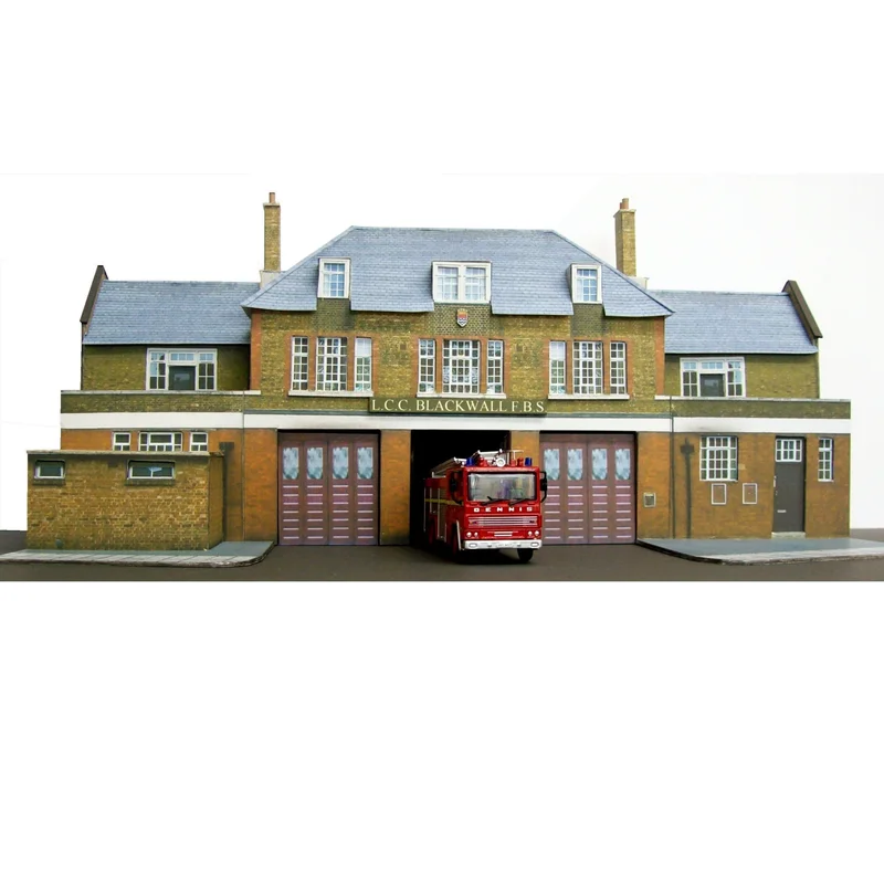 DOC Dockhead Fire Station 1/76 | Kingsway Models