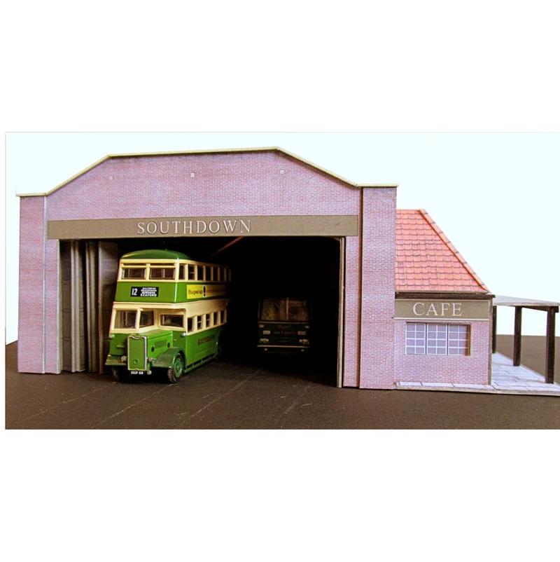 Thumbnail: SUK Southdown Uckfield bus depot / station 1/76