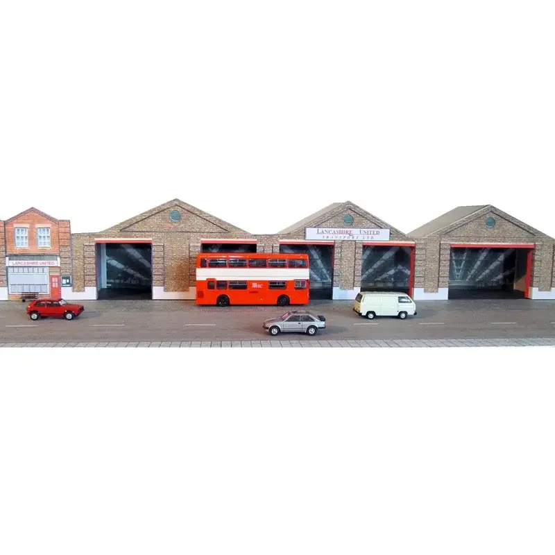 Thumbnail: MRSY Midland Red Shrewsbury bus depot 1/76