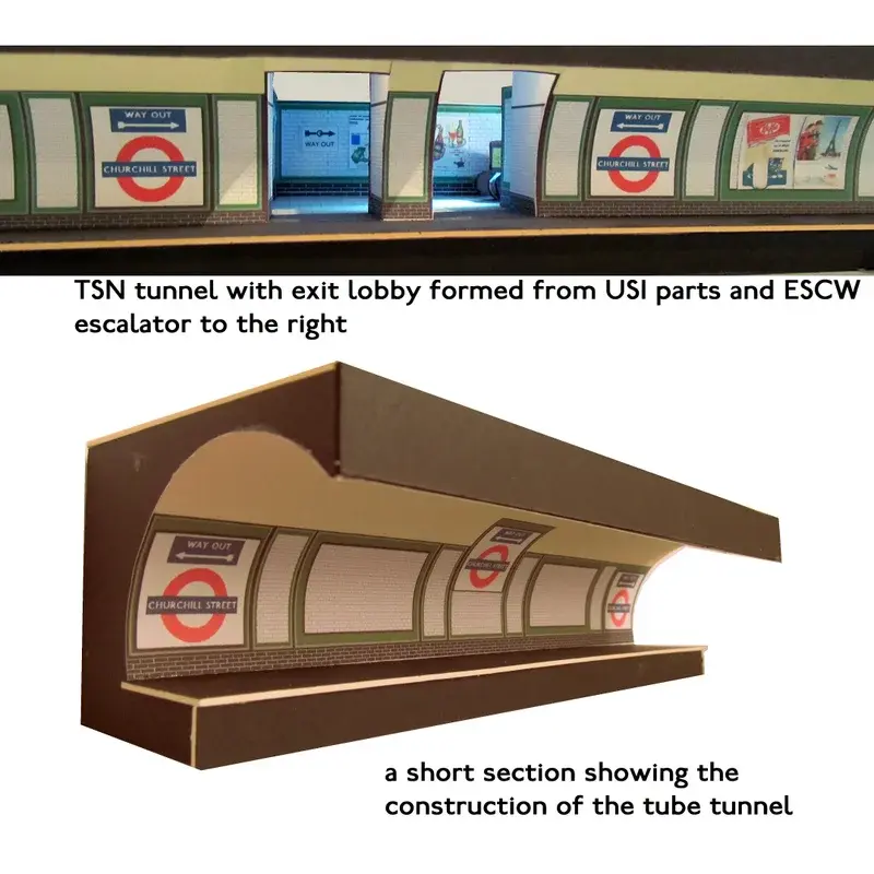Thumbnail: TSN Underground station tube tunnel 1/76