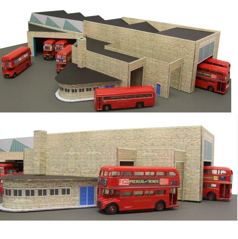 AV Hounslow LT central bus garage 1/76 | Kingsway Models