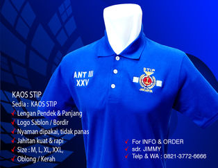kaos stip-sekolah tinggi ilmu pelayaran