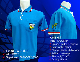 konveksi kaos knpi- Komite Nasional Pemuda Indonesia
