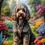 Thumbnail: Cockapoo Dog Portrait Paintings