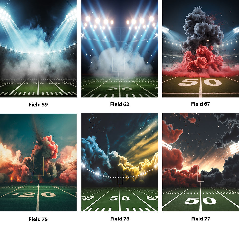 Thumbnail: Football Customized Photo Paintings on Canvas