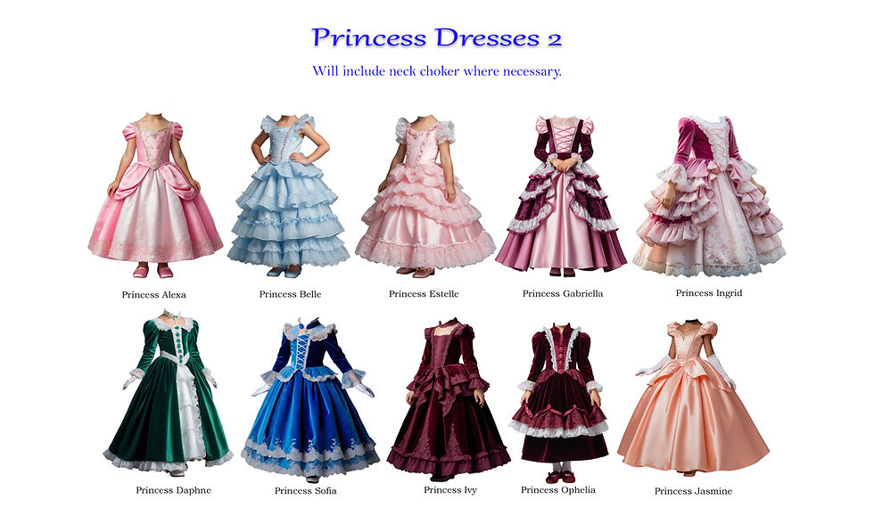 Thumbnail: Princess Child Fairytale Costume Portrait Painting