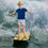 Thumbnail: Surfer Child Fantasy Costume Portrait Painting For Boys