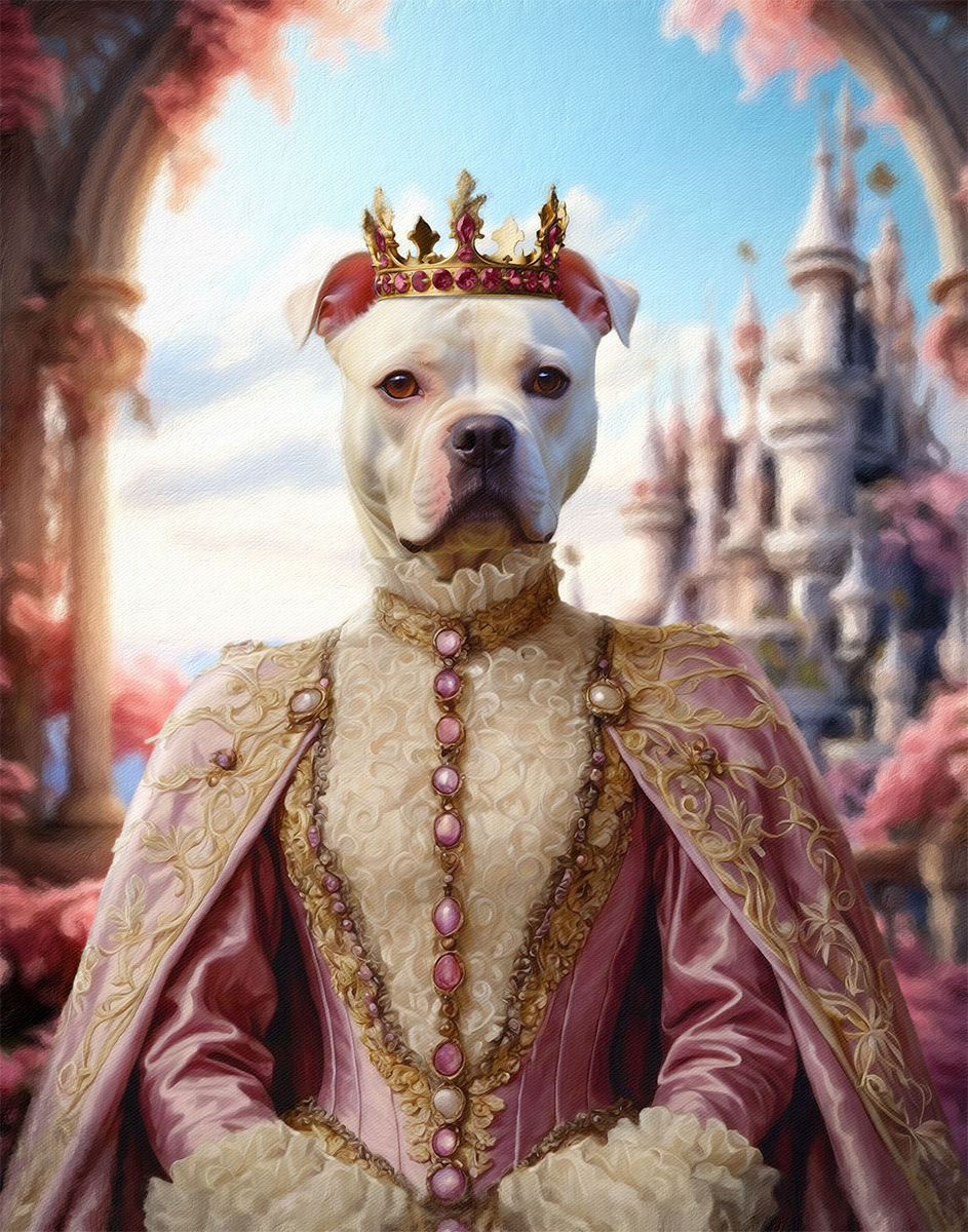 Thumbnail: Princess Pet Period Style Customized Photo Paintings