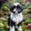 Thumbnail: Shih Tzu Dog and Puppies Portrait Paintings
