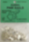 SMALL SILVER-PLATED JEWELERY BAILS (17x9.6mm) (25/PK)