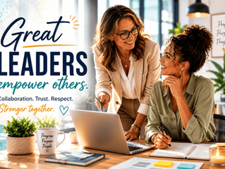 Confident supervisor collaborating with a skilled team member in a modern office