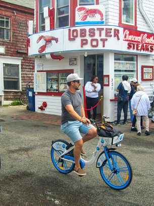 Lobster pot on cape cod