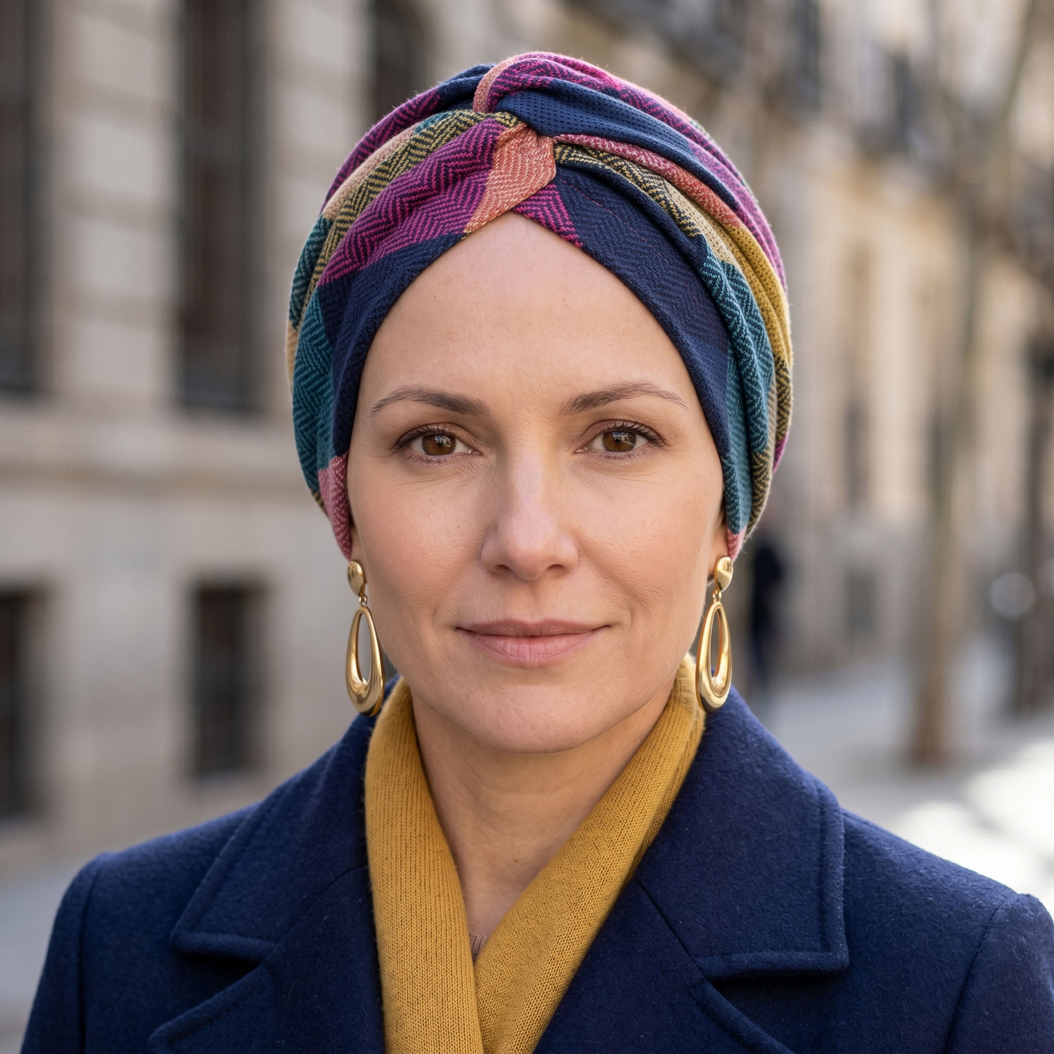 Turbante Oncológico Riga Retro