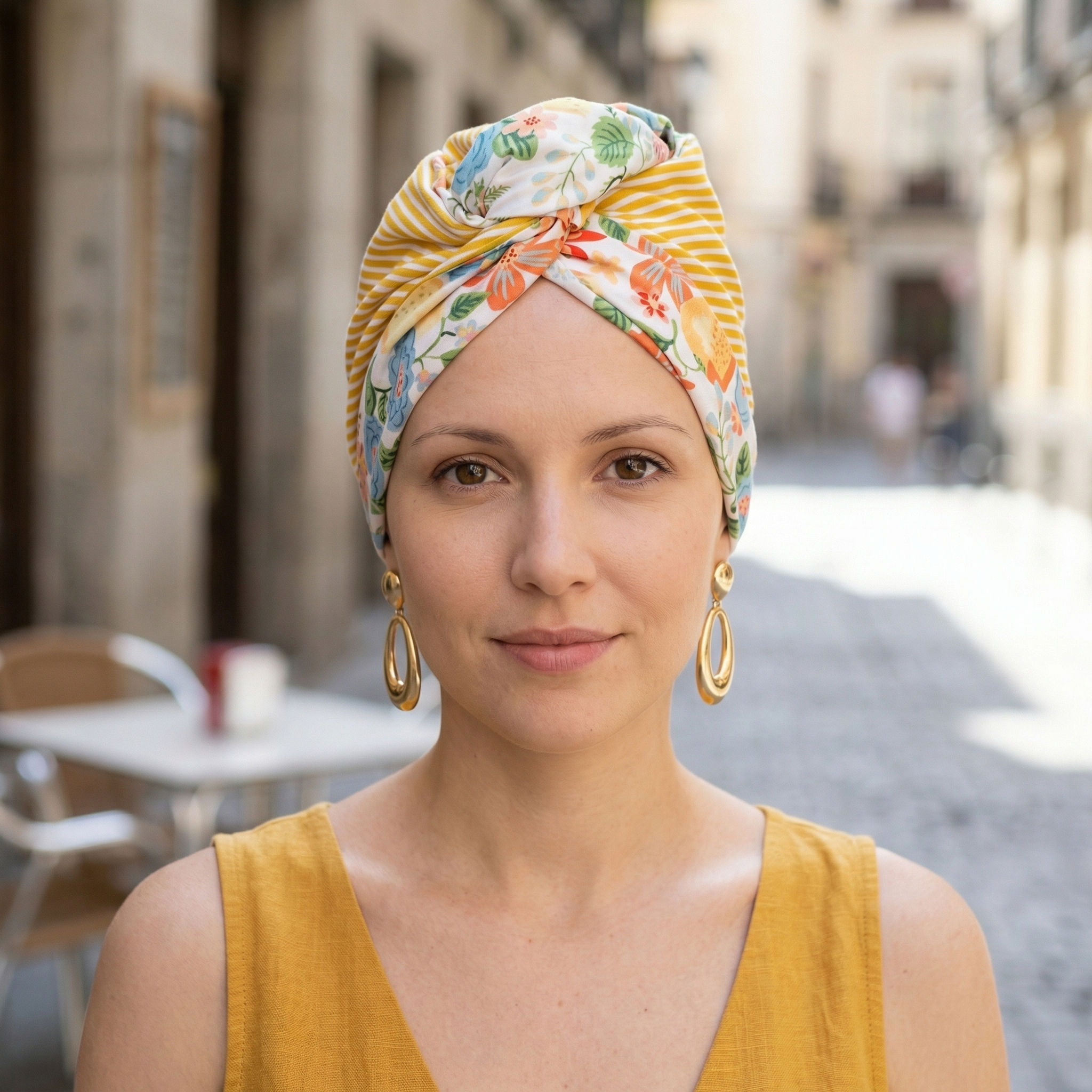 Turbante Alopecia Wrap me Mogán
