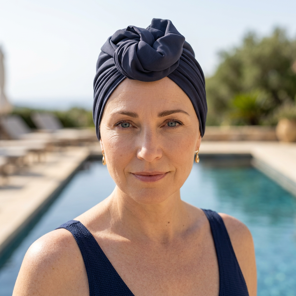 Turbante Baño Wrap me H2O ATM Blue