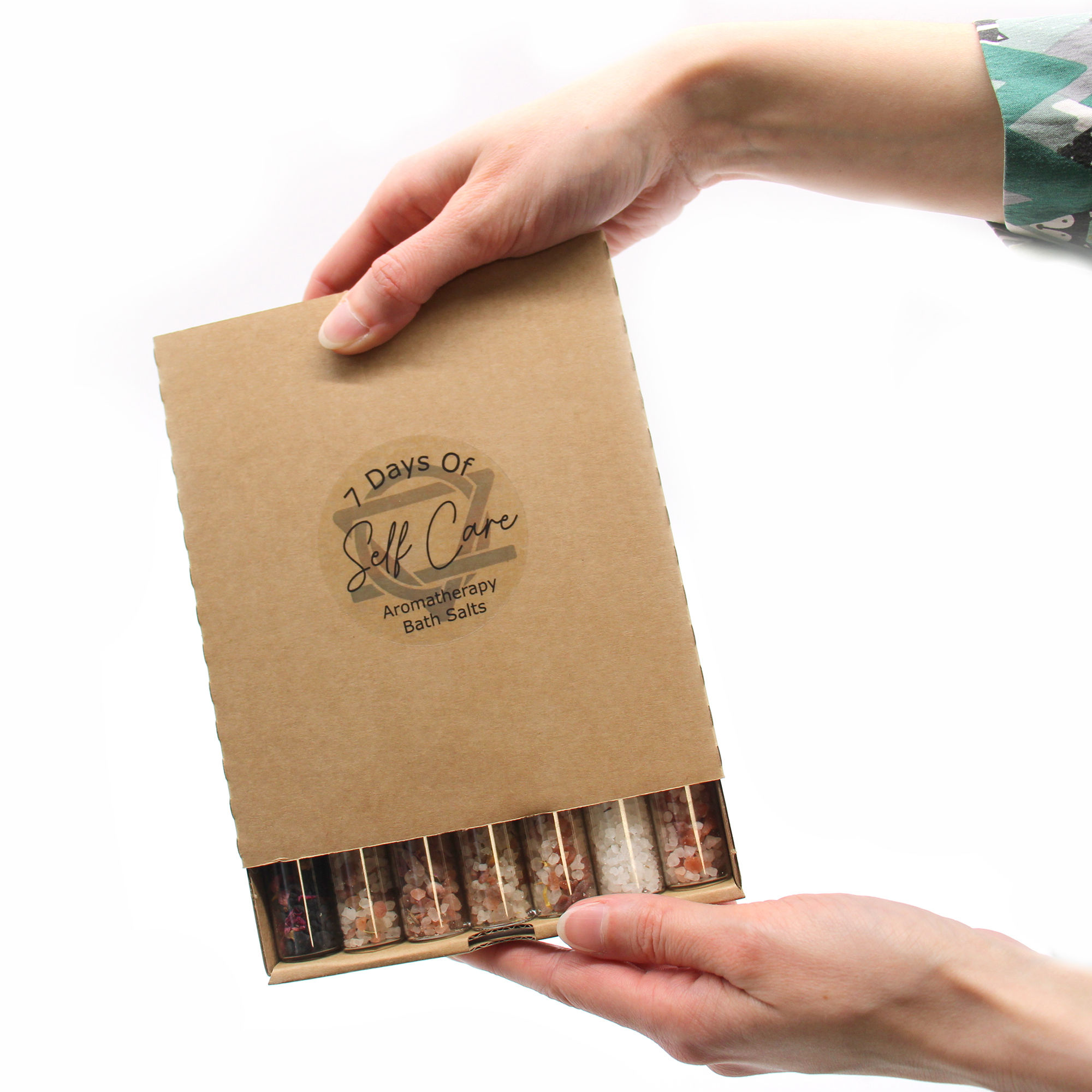 Set of 7 x Bath Salt Vials