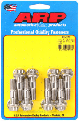 ARP 400-8018 M10 X 1.25/1.50 X 48mm broached stud kit 8pcs