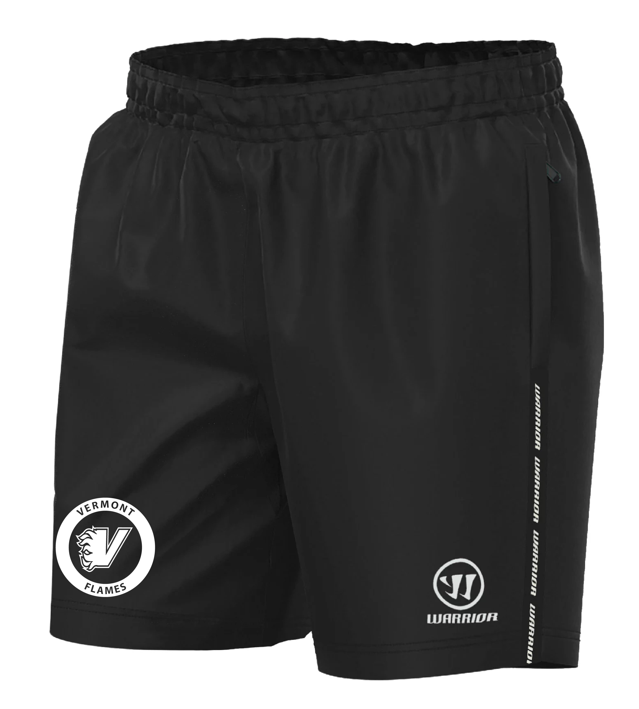 Warrior Vermont Flames Team Short Black - Youth & Adult