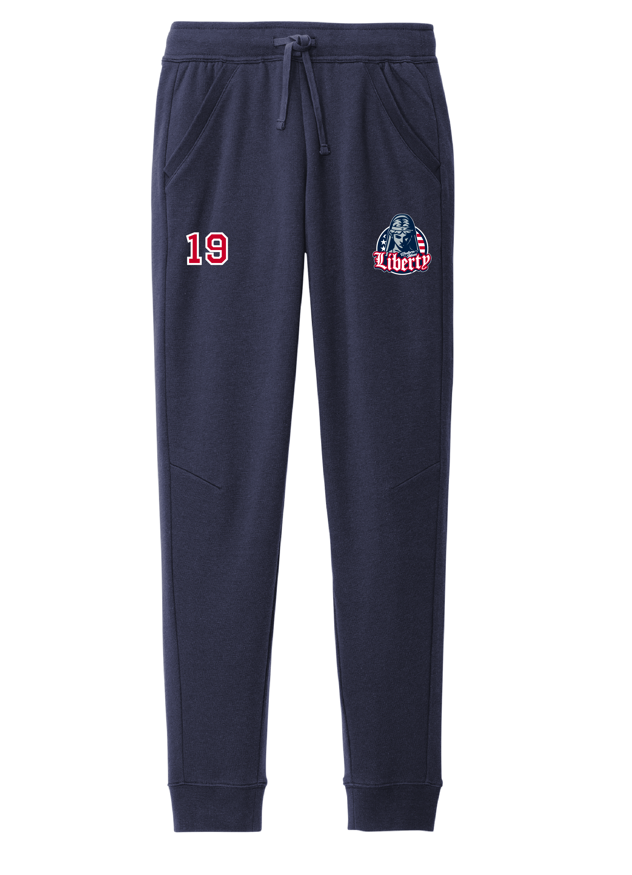 Western Mass Liberty STF204 Adult Jogger Navy
