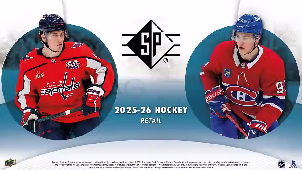 Thumbnail: 2025/26 Upper Deck SP Hockey Blaster Box