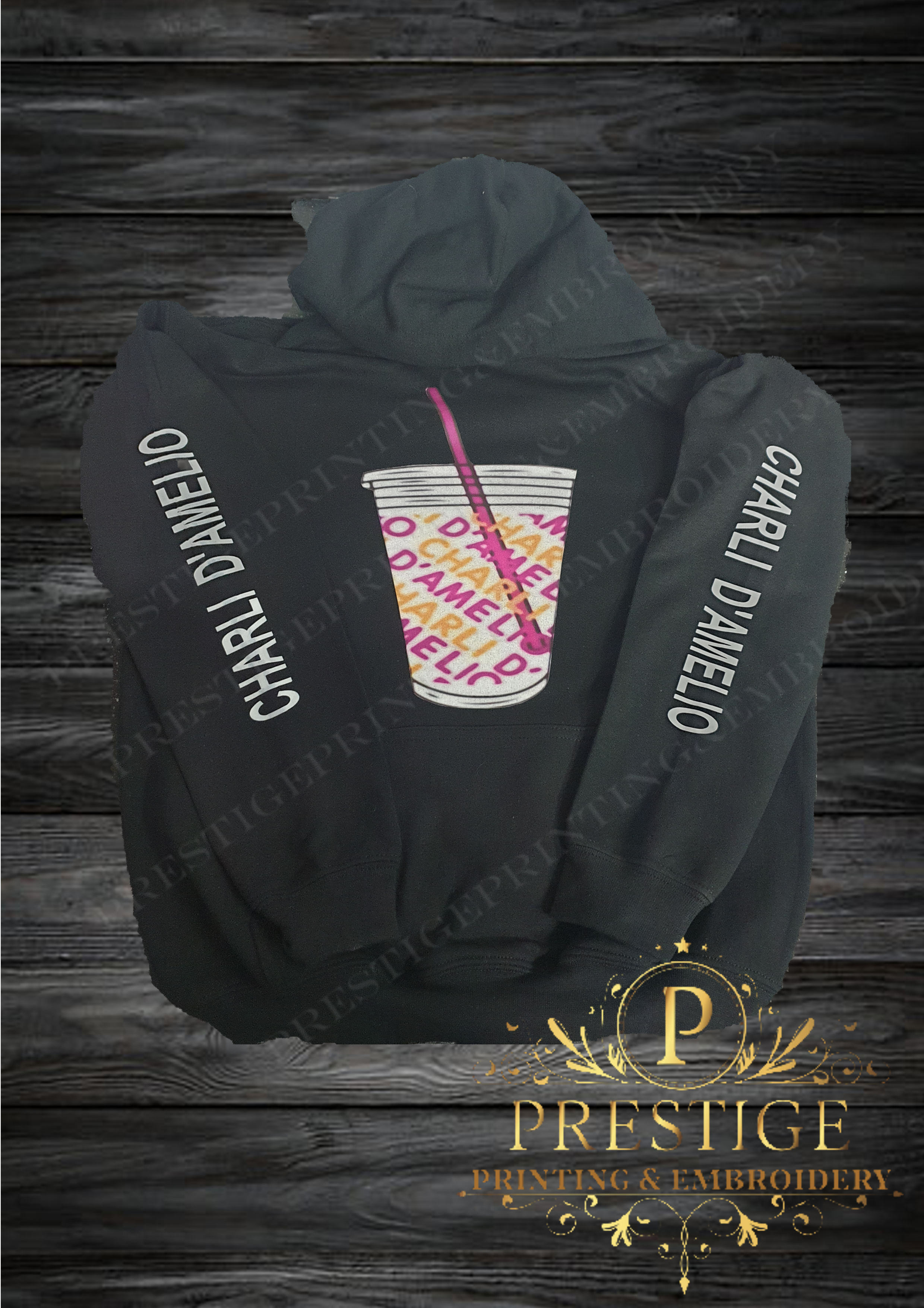 Charli D'Amelio Style Kids Hoodie