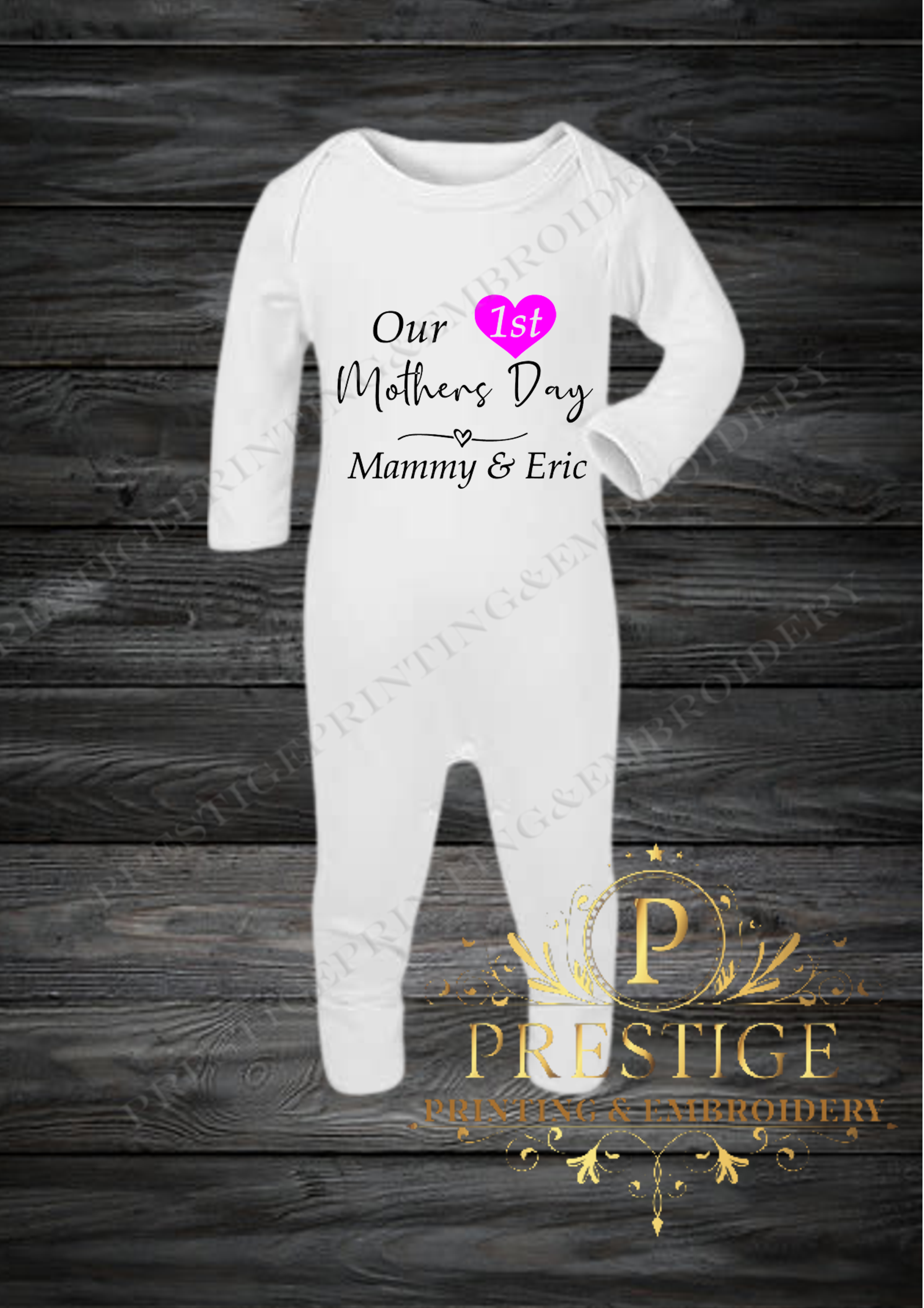 Personalised First Mothers Day Heart