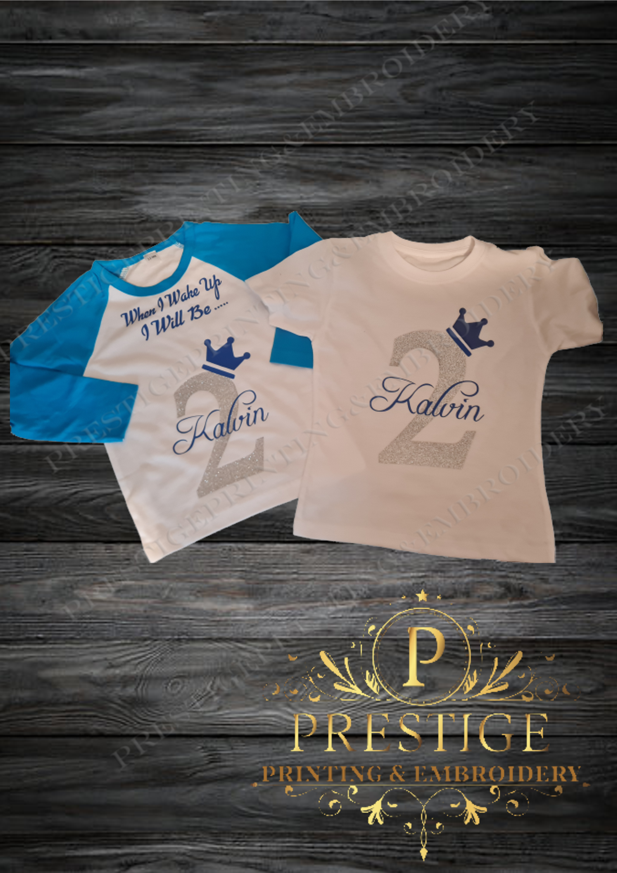 Birthday Set Prince/Princess Glitter