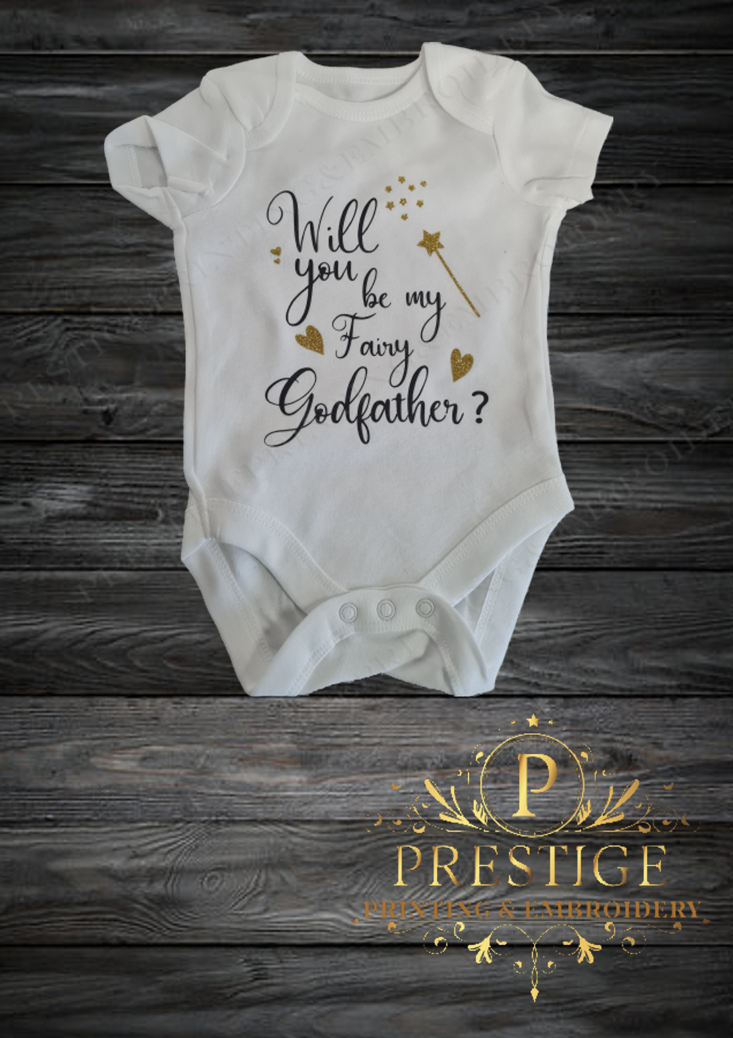 Will you be my Fairy Godfather vest
