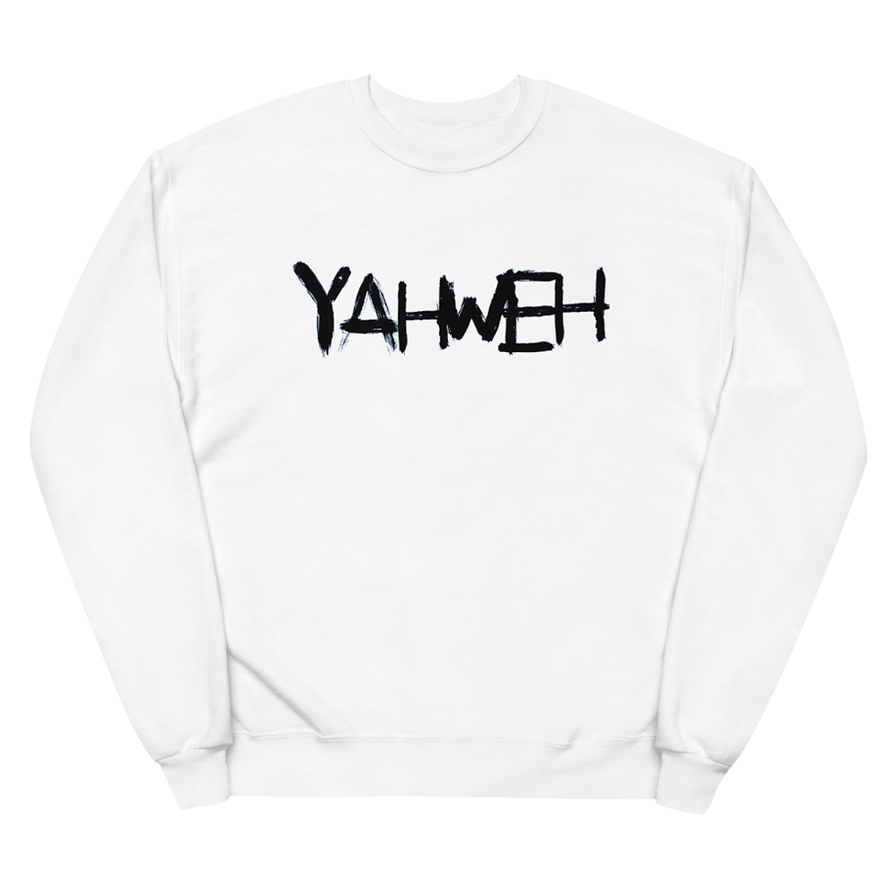 YAHWEH 2 fleece sweatshirt
