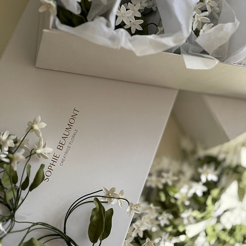 Ronds de serviette florales