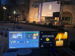 שידור לייב אירוע יום הזכרון בית זית