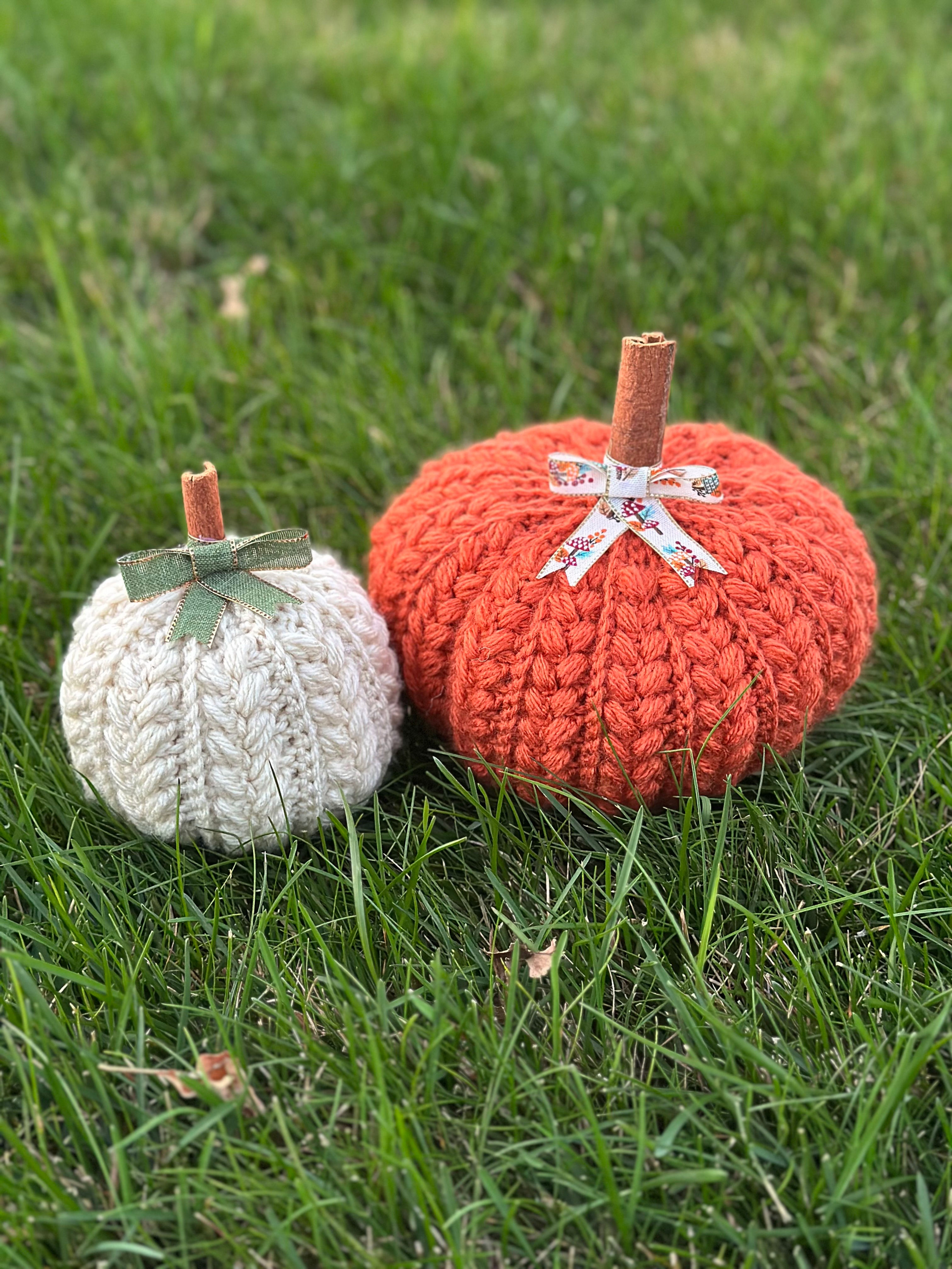 Wheat Stitch Pumpkin