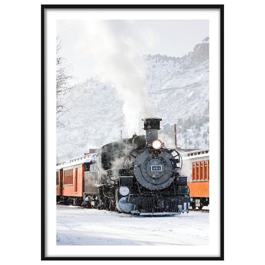 Poster north express art print