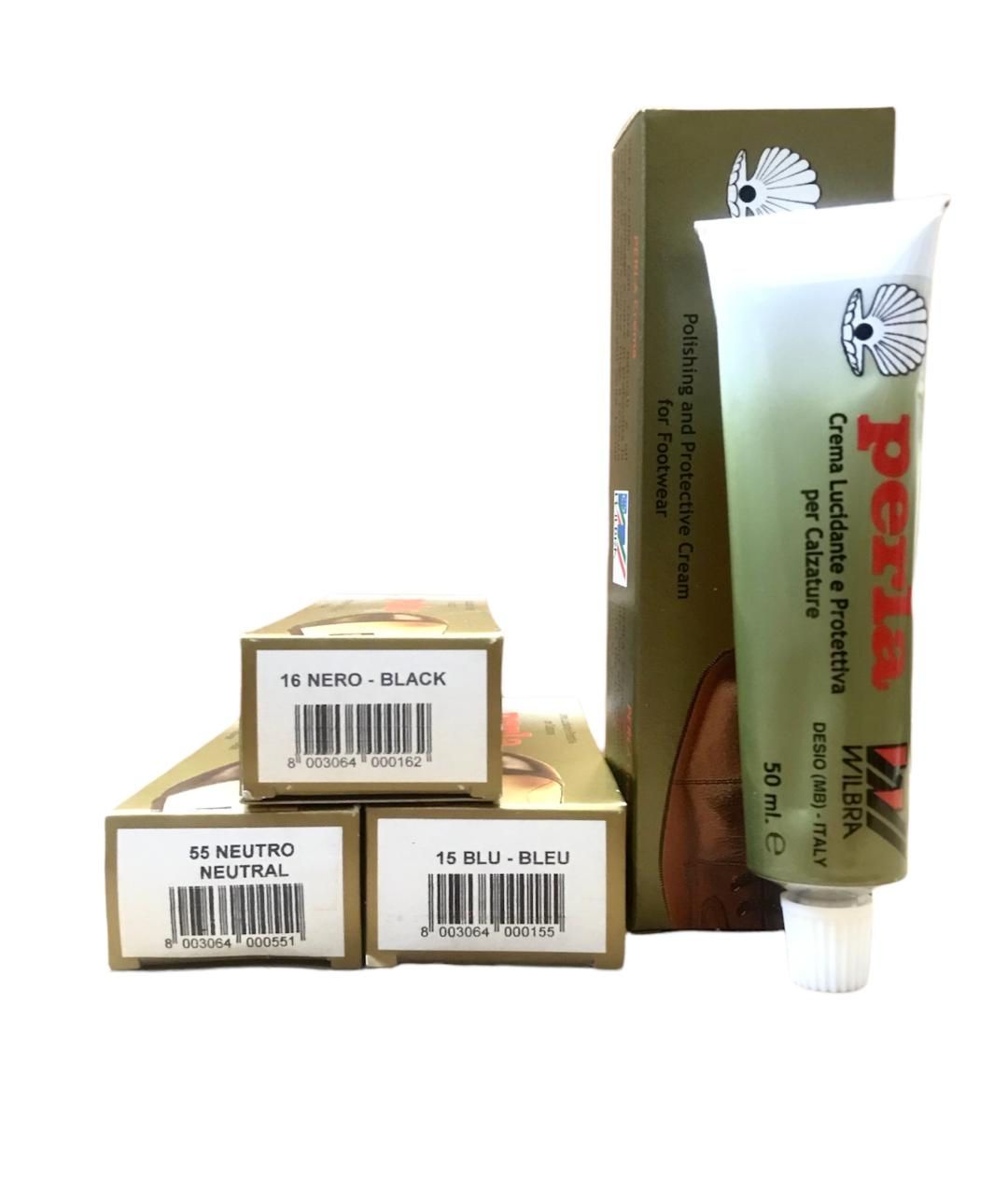 Crema calzature Perla ravvivante e lucidante per pelle