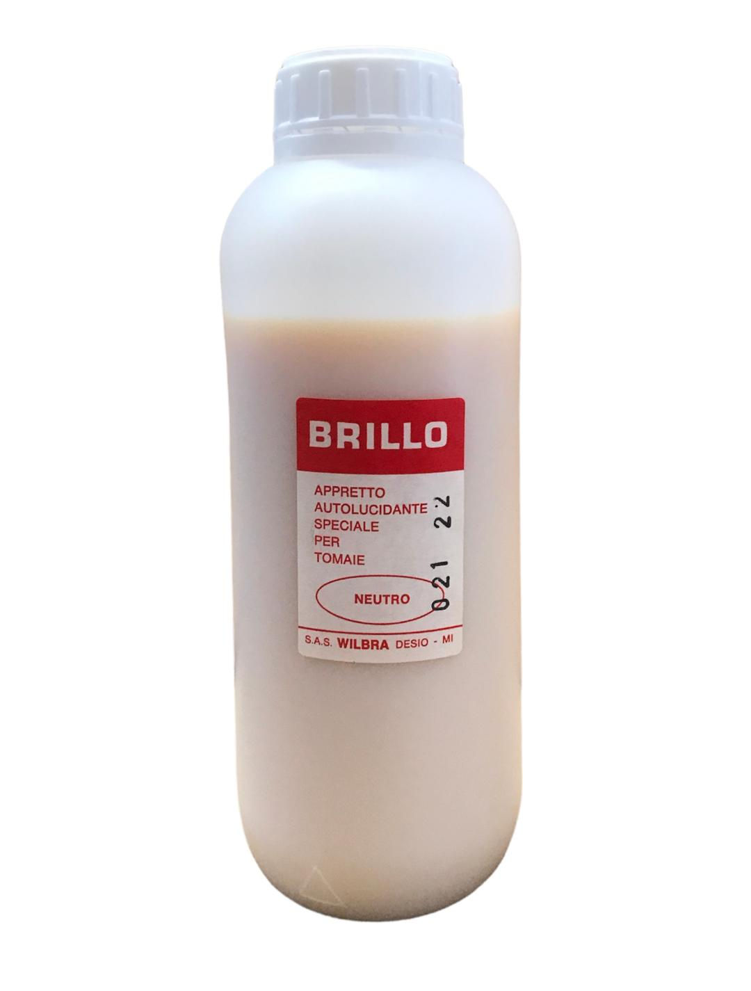 Autolucidante neutro Brillo Wilbra per tomaie da 1 litro