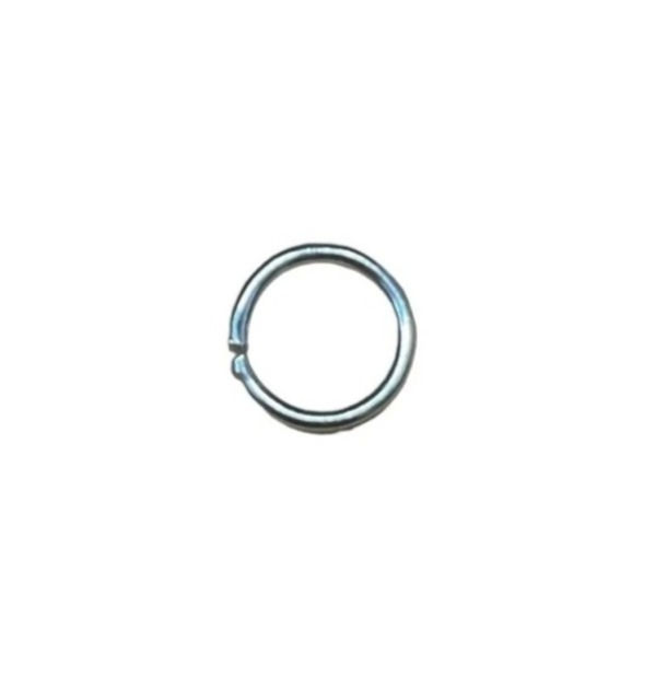 Miniatura: anelli tondi in metallo finitura metallica