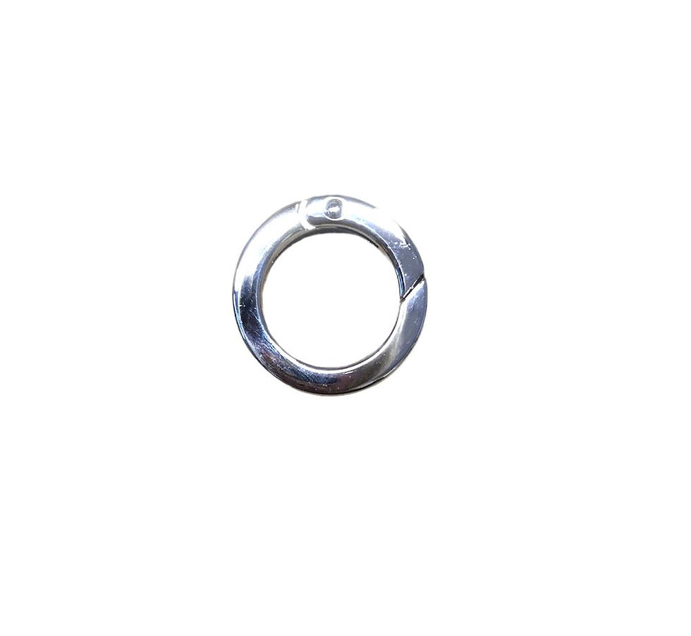 Miniatura: Moschettone ad anello D 25 mm, piatto