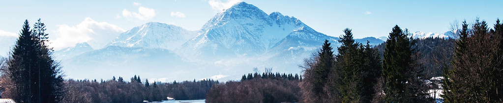 Mountain River Scene