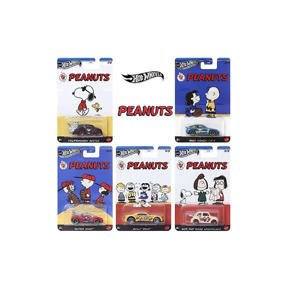 Miniatura: Hot Wheels Super Gnat – Turma do Peanuts 3/5