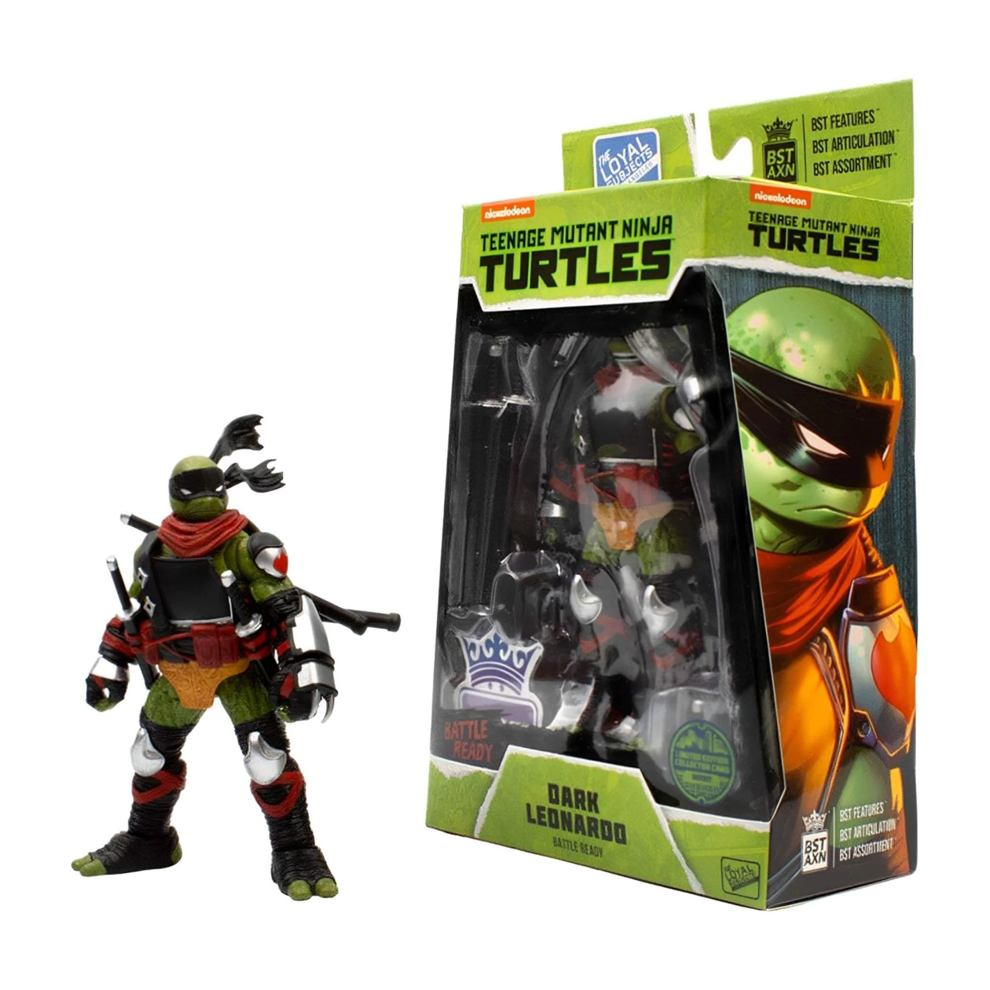 Boneco Dark Leonardo - Tartarugas Ninjas